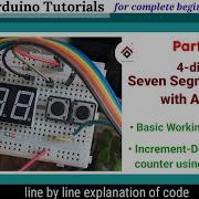 4 Digit 7 Segment Display Counter 0 9999 Increment And Decrement Counter Arduino With CODE