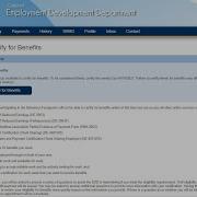 CA EDD Website Issues Certifying For Benefit S Options