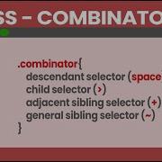 CSS Combinators Explained Child Sibling Descendant Selectors Lesson 19