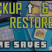 Backup Restore Nintendo 3DS Game Saves How To Guide