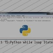 Python Training Part 15 Python While Loop