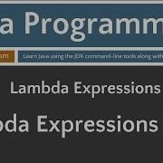 Learn Java Programming Introduction To Lambda Expressions