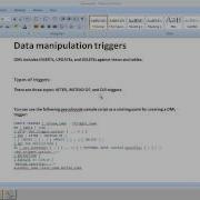 SQL Server Tutorial 66 Data Manipulation Triggers
