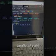 Sort Method In JavaScript Javascript Shorts