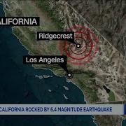 6 4 Magnitude Earthquake Hits Southern California