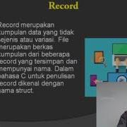 Review Dasar Dasar Pemrograman Array Dan Record