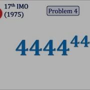 IMO 1975 Problem 4 Taming A Gigantic Number