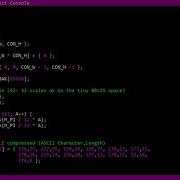Vintage Graphics Effect On Windows Console C Windows API