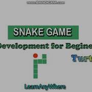 Snake Game Development Part3 Using Python Turtle