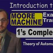 Moore Machine Example 1 S Complement And Transition Table Theory Of Automata