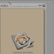 Adobe Air Based RSS Reader Part 1 Of 2