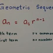Geometric Sequence Nth Term And Common Ratio Of Geometric Sequence