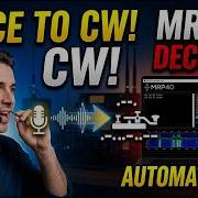 MRP40 Morse Decoder Sender Voice To CW