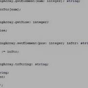 Arrays Of Objects 01 Delphi