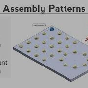 Solidworks Tutorial Use Of Pattern Driven Component Pattern In Assembly