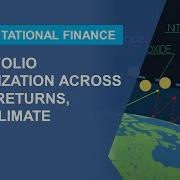 Portfolio Optimization Across Risk Returns And Climate