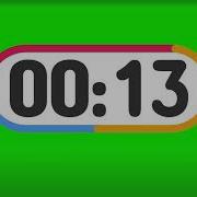 33 Second Countdown Timer With Beep At Every Second Greenscreen Copyright Free