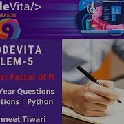 TCS CodeVita Problem 5 Kth Largest Factor Of N CodeVita Previous Year Questions With Solutions