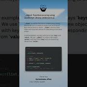 Object Function On Array Using JavaScript Library Underscore Js Shorts