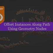 LIVENODING Offset Instances Along Path