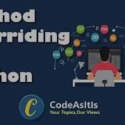 Method Overriding In Python Python Polymorphism OOPS Python Tutorial Python Programming