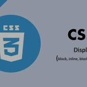 CSS Display Explained Block Inline Inline Block None