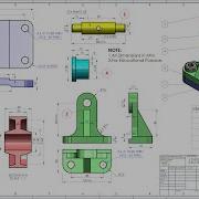 Belt Roller Support Assembly In Solidworks