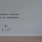 EX An Easy Contour Integral
