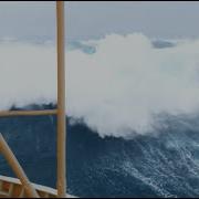 MONSTER WAVES Reaching Oil Rig S Windows North Sea