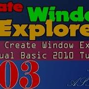 Visual Basic 2010 Tutorial Create Window Explorer 3 Adding Try And Catch