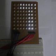 Scrolling Text On 8x8 LED Matrix Using AVR Microcontroller