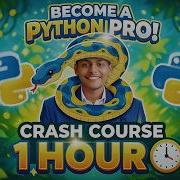 Python Crash Course For Beginners 2026 In 1 HOUR Pythoncourses Pythoncrashcourse Python