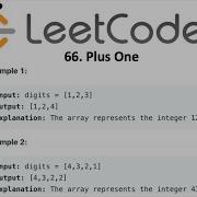 LeetCode 66 Plus One In Javascript