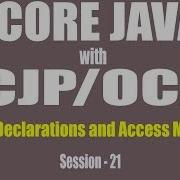 Core Java With OCJP SCJP Declarations And Access Modifiers Part 12 Interfaces 2