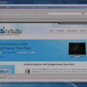 How To Fix The Daylight Savings Problem In Windows 2000 URGENT TO ALL USERS WITH WIN2K