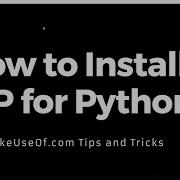 How To Install PIP For Python