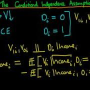 60 The Conditional Independence Assumption Introduction