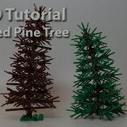 How To Build A Crooked Pine Tree LEGO Tutorial
