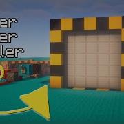 EASIER ANIMATED COMMAND BLOCK DOOR V2 TUTORIAL Minecraft Redstone Tutorial