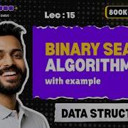 Lec 15 Binary Search In Data Structure By Naina Mam