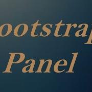Bootstrap Panel