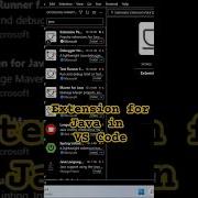 Extension For Java In VS Code Ytshorts Java Vscode Viral Shortsfeed Trending