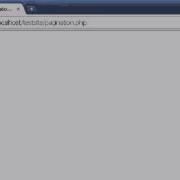 PHP MySQL Pagination Part 1