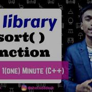 Qsort Function In STL C And C Programming Special Series By Yogesh Bisht