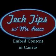 Tech Tips Embed Content In Canvas