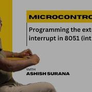 Lect 38 Programming The External Interrupt In 8051 Int 0 And Int 1