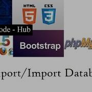 Phpmyadmin 110 Export Or Import Databases Tables Rows In Phpmyadmin