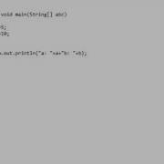 Swap Two Number In One Line Code In Java And C