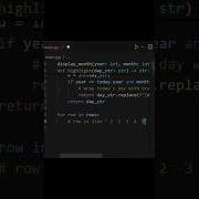 Display Calendar Using Python Python Coding For Beginners Python Coding Shorts Programming