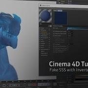 C4D Tutorial SSS Subsurface Scattering Faked In Cinema 4D